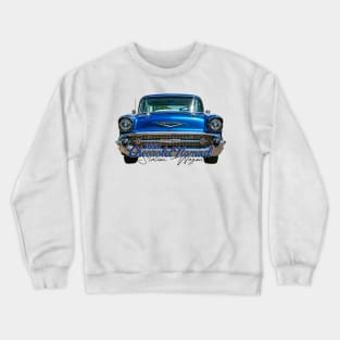 1957 Chevrolet Nomad Station Wagon Crewneck Sweatshirt